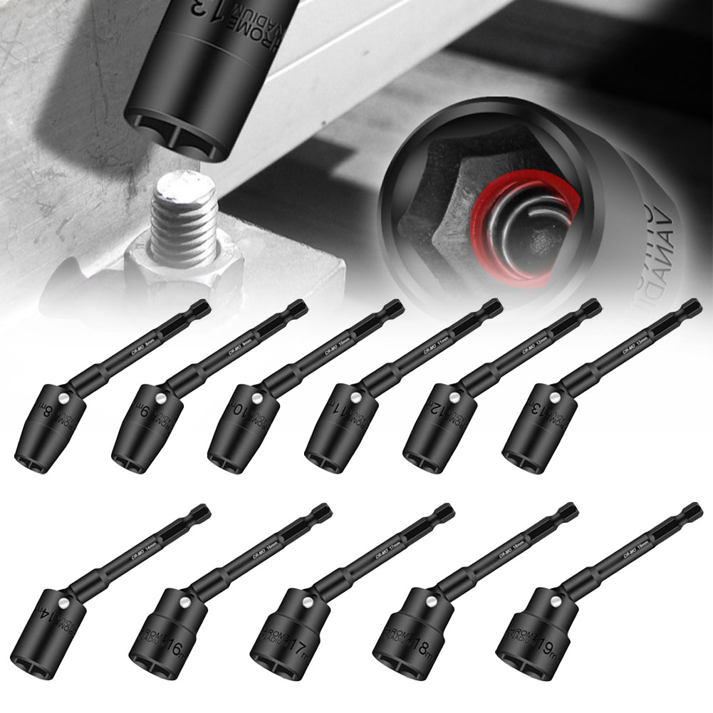 Einhell Power X Tools - 1Pc 100mm Hex Socket H8-H19 360