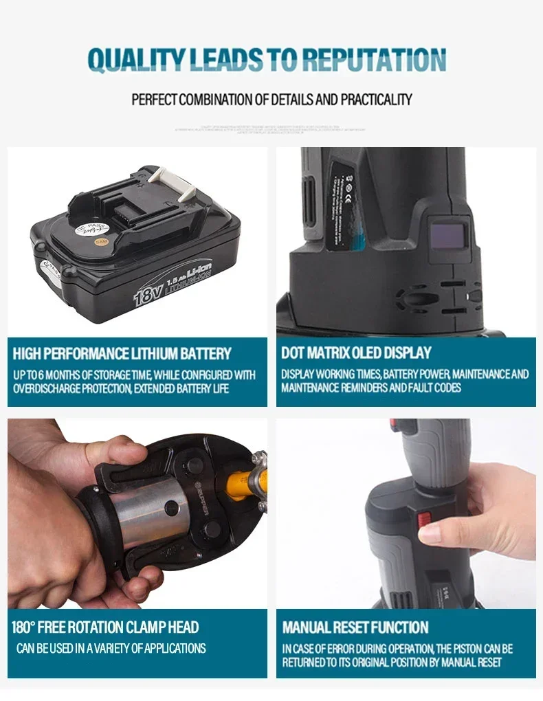 Power Tools Plumbing - 2026/Sample Available Zupper PZ-1930 Hydraulic Press