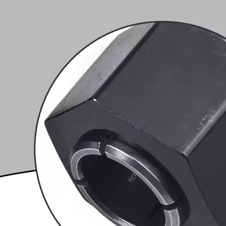 Power Tools Plumbing - 2PCS 12mm 12.7mm Metal Router Collet