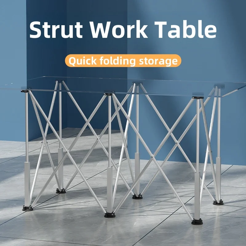 Scroll Saw Bench - Foldable spider foot support workbench, portable