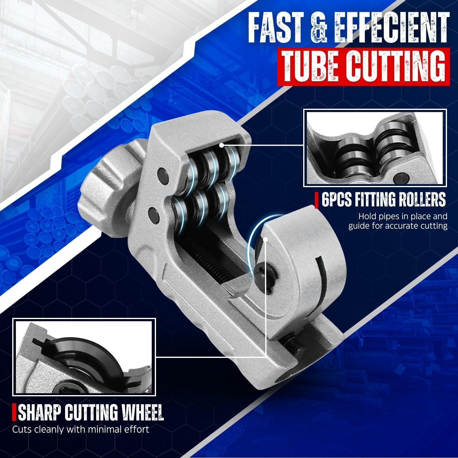 Bearing-type Pipe Cutter Rotar - đánh giá và giá Power Tools Plumbing