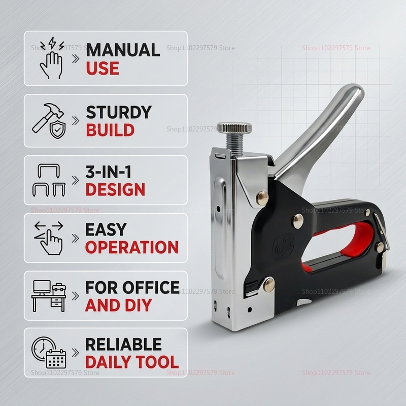 Heavy Duty 3 in 1 Stapler Nail - đánh giá và giá Staple Gun Electric