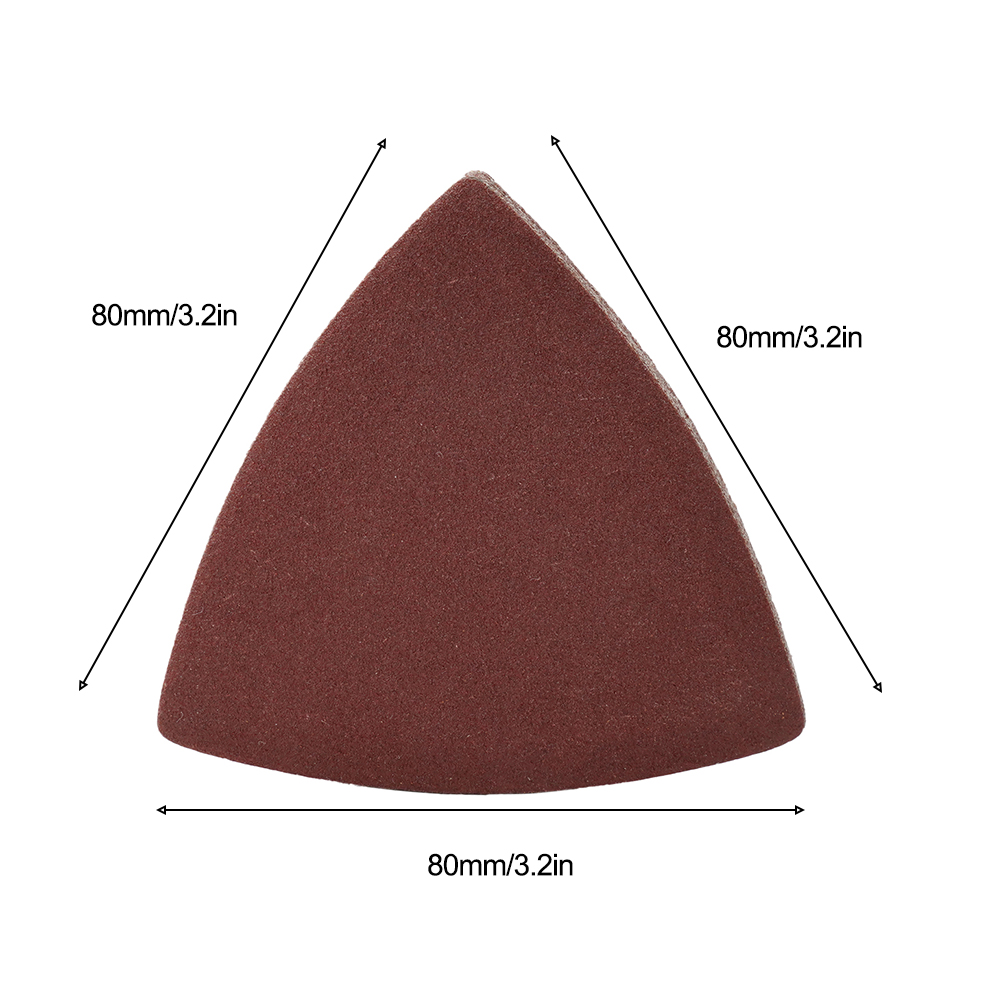 40pc Triangle Sandpaper 60/120 - đánh giá và giá Power Tools Accessories