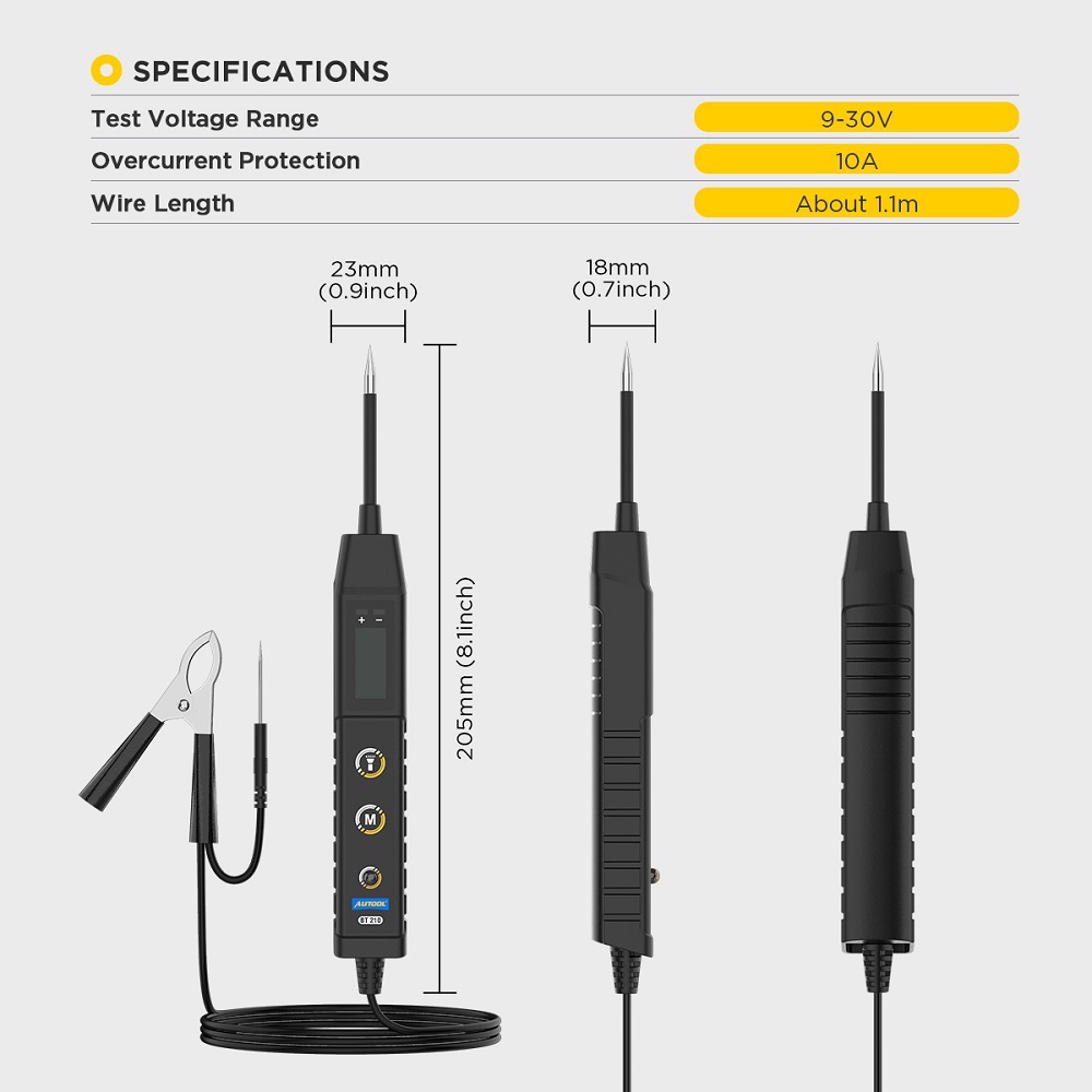 AUTOOL New BT210 Car Circuit T - đánh giá và giá Power Tools Voltage