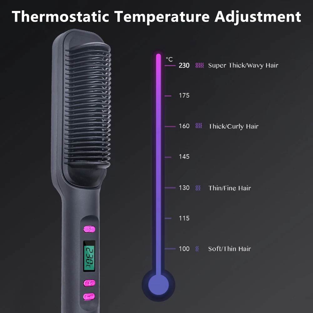 Electric Hot Comb Straight Hai - đánh giá và giá Power Tools Voltage