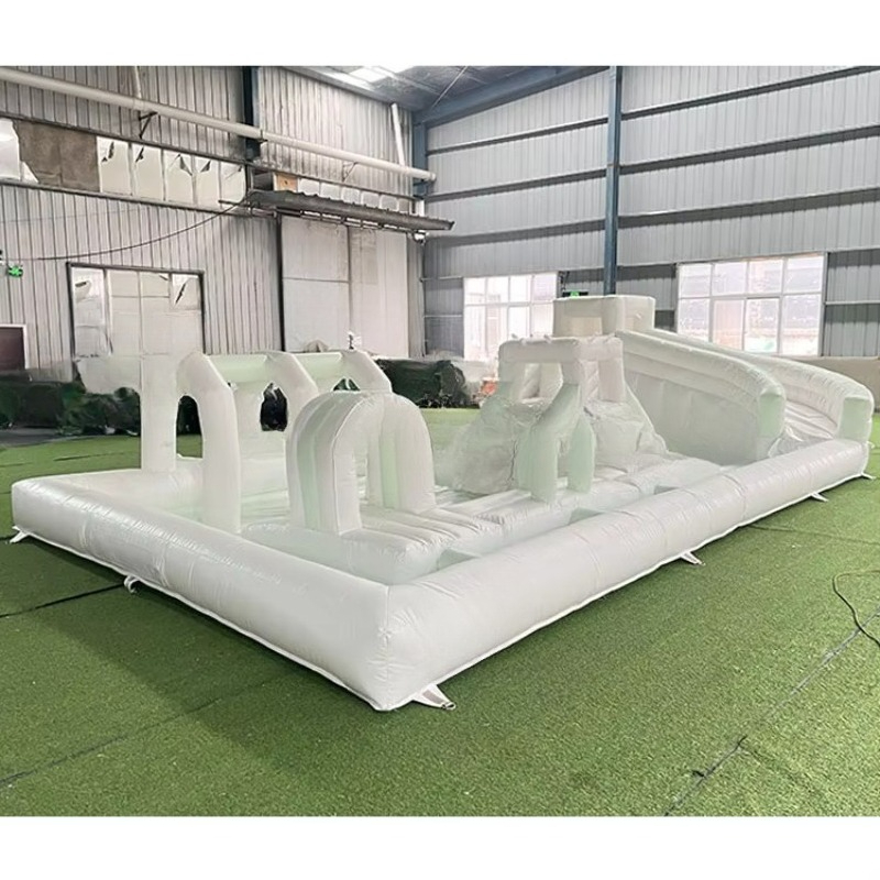 White inflatable water enterta - đánh giá và giá Power Tools Rental