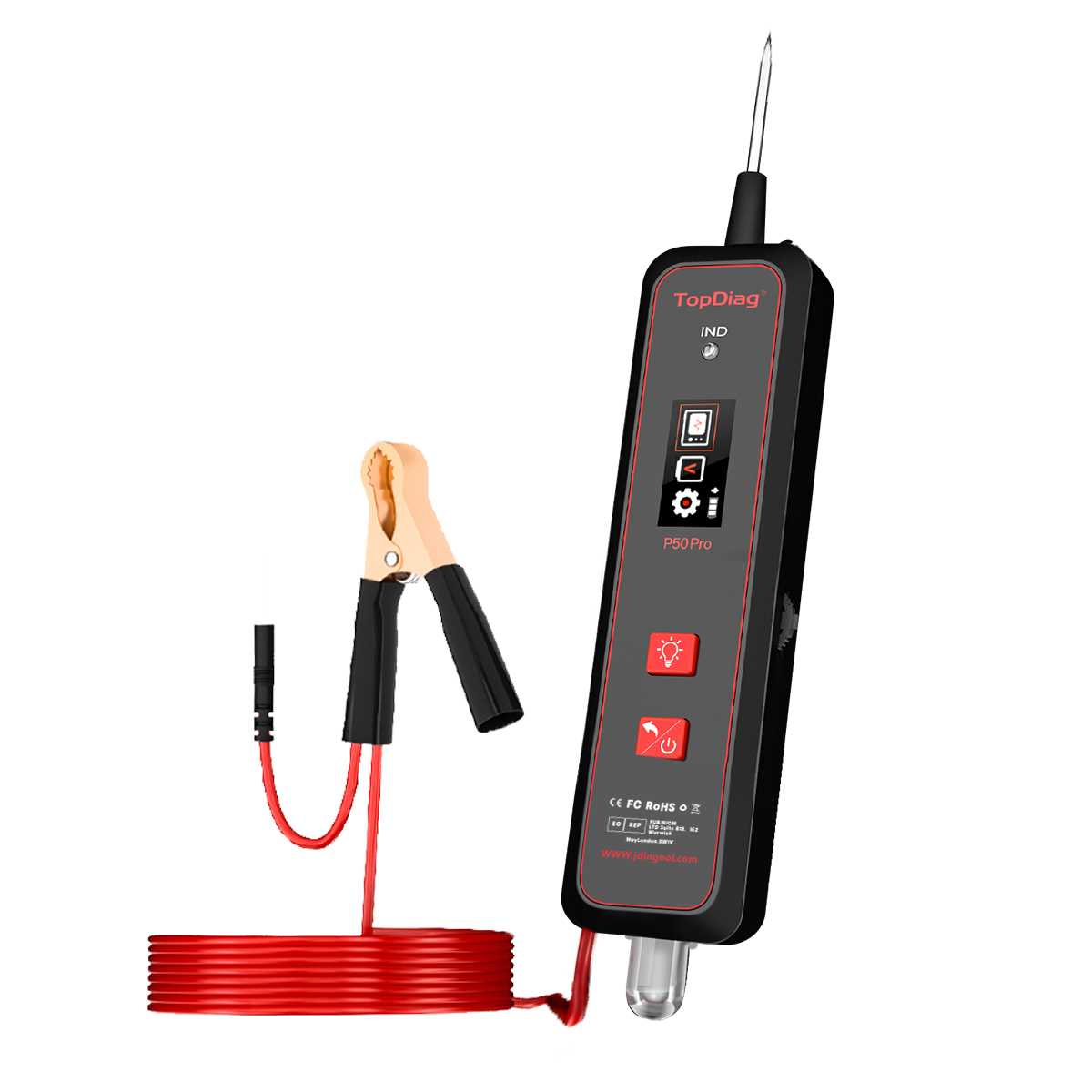 P50 PRO Car Circuit Tester Pow - đánh giá và giá Power Tools Voltage