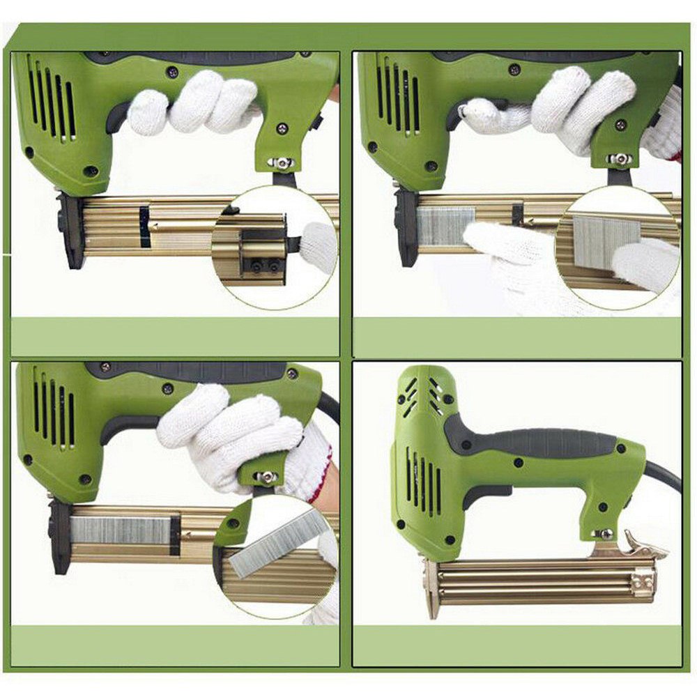 220V Điện Bấm Kim Súng Bắn Đin - đánh giá và giá Staple Gun Electric