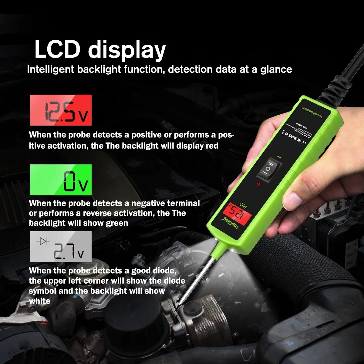 Jdiag P60 Automotive Power Cir - đánh giá và giá Power Tools Automotive