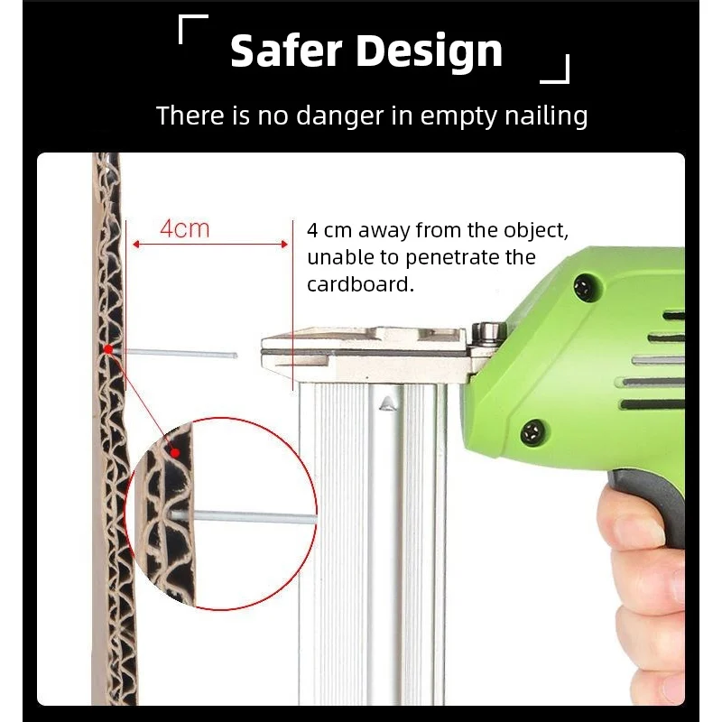220V Electric Nail Gun Nailing - đánh giá và giá Staple Gun Electric