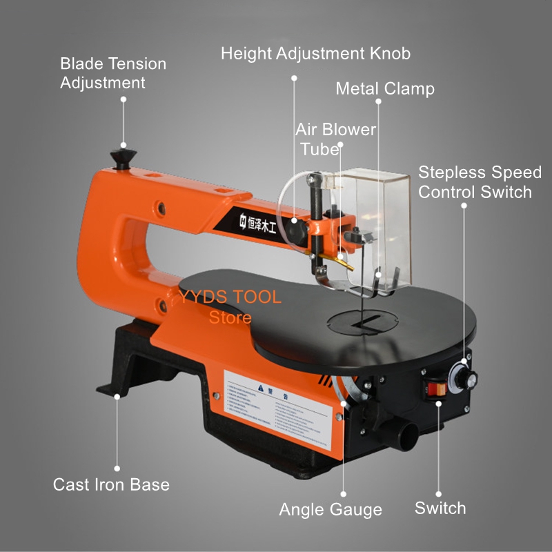 Bench-Top Scroll Saw Electric  - đánh giá và giá Scroll Saw Bench