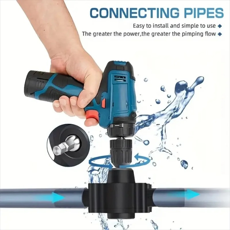 Portable Electric Drill Pump S - đánh giá và giá Power Tools Plumbing