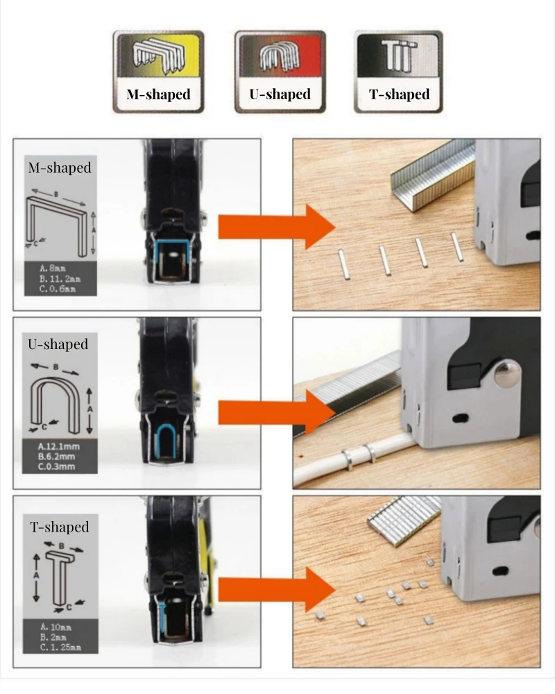 8mm 10mm 12mm Staples For Elec - đánh giá và giá Staple Gun Electric