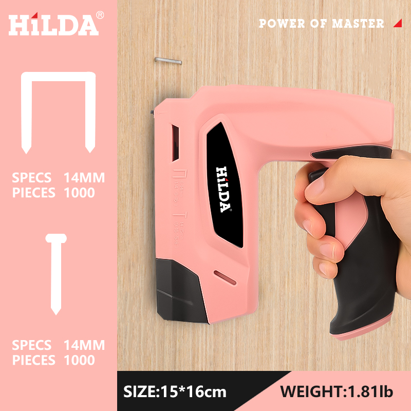HILDA Electric Staple Nail Gun - đánh giá và giá Staple Gun Electric