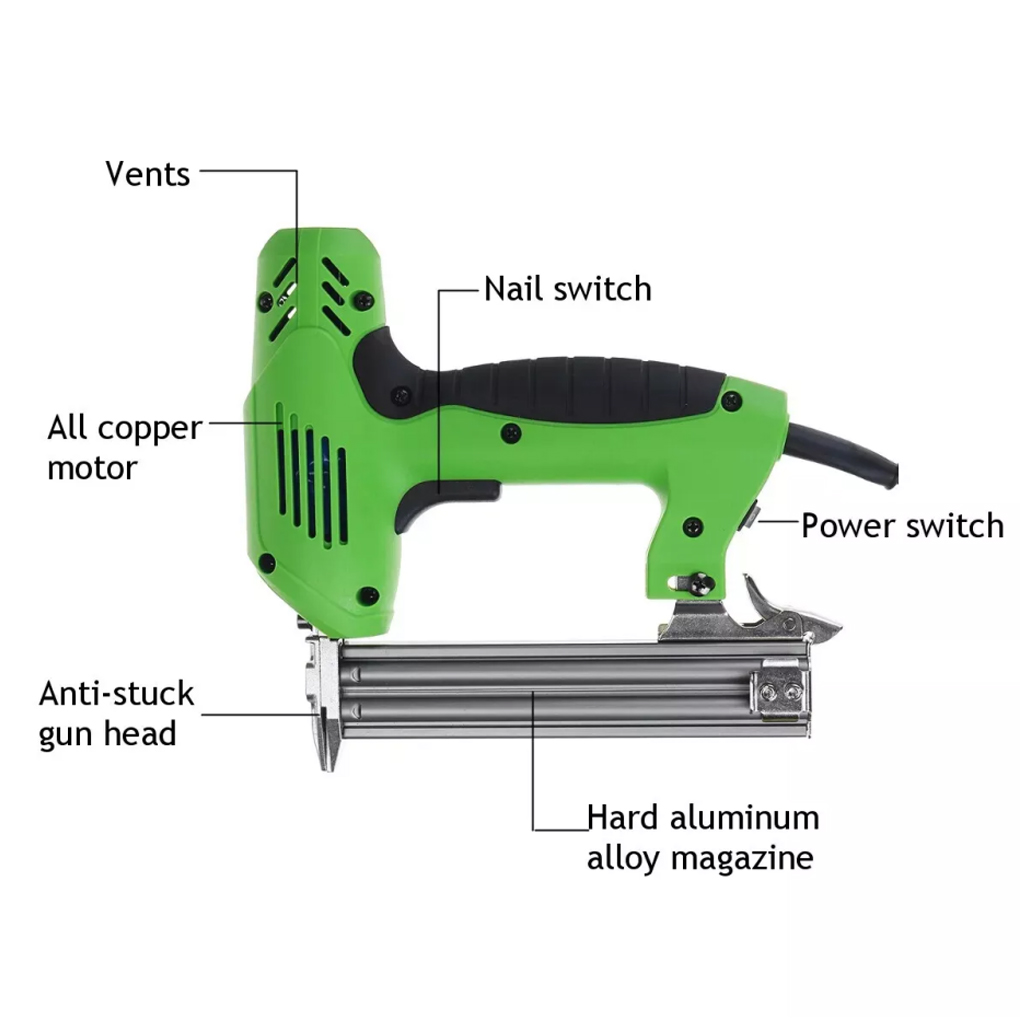 F30 Electric Nail Gun Stapler  - đánh giá và giá Staple Gun Electric