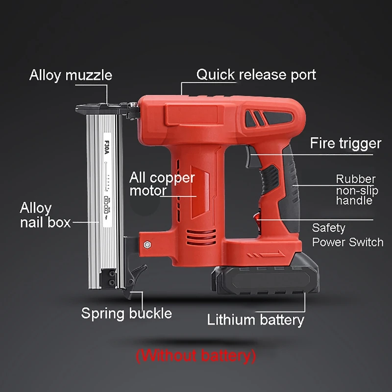 Điện Không Dây Súng Bắn Đinh F - đánh giá và giá Staple Gun Electric
