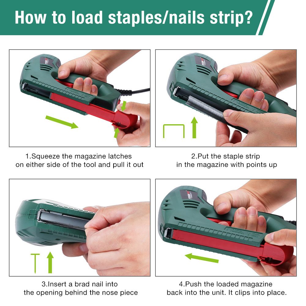 45W Corded Electric Taker With - đánh giá và giá Staple Gun Electric